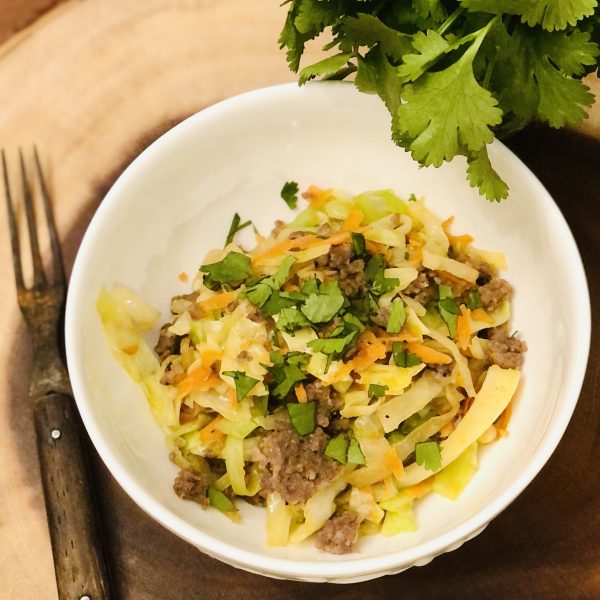 Sauteed Sausage and Cabbage